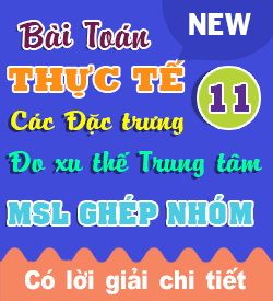 Các số đặc trưng đo Xu thế TT....(BTTT_T11)